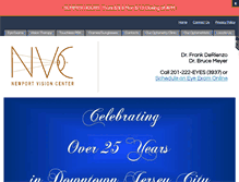 Tablet Screenshot of newportvisioncenter.com